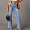 Damen-High-Waist-Jeans | Modern | Bequem und Stylisch