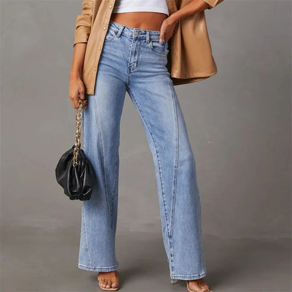 Damen-High-Waist-Jeans | Modern | Bequem und Stylisch
