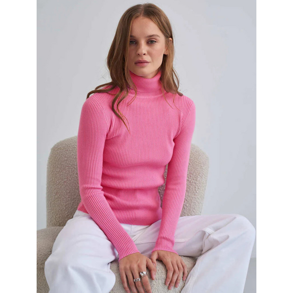 Rollkragenpullover | Figurbetontes Design | Perfekt für Büro und Freizeit | Vielseitiges Basic