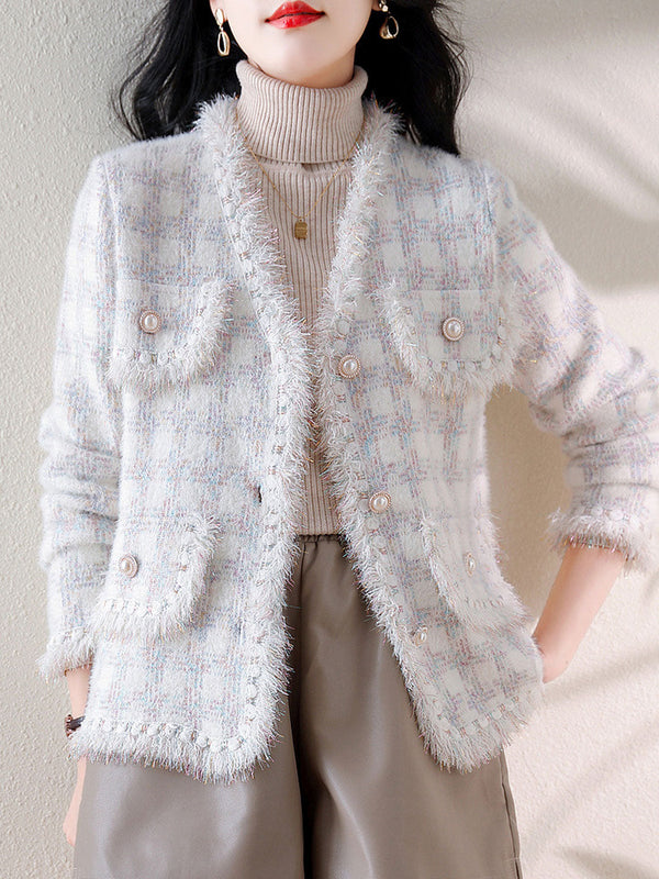 Tweed-Jacke mit Doppelknöpfen | Klassisch & Elegant | Perfekt für jede Gelegenheit