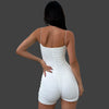 Enganliegender Jumpsuit | Spaghettiträger | Ideal für Freizeit und Sport | Stretchmaterial