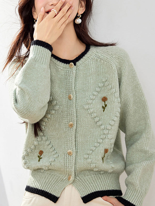 Knopf-Strickjacke mit Details | Alltagstauglich & Elegant | Zeitloses Design