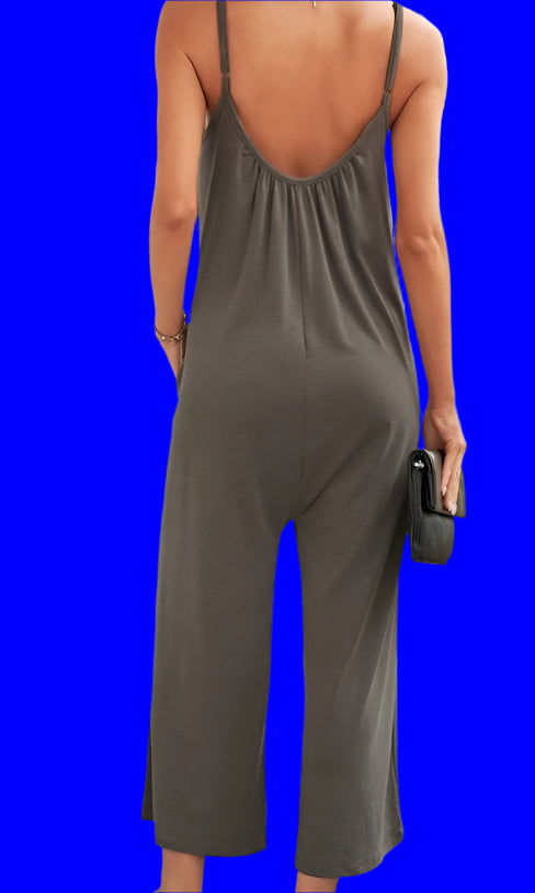 Luftiger Jumpsuit | Fließender Schnitt | Perfekt für Freizeit und Urlaub | Leichtes Material