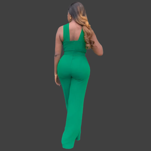 Eleganter Jumpsuit | Neckholder-Design | Perfekt für Partys und Abendanlässe | Figurbetonter Schnitt