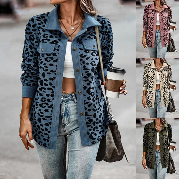 Leoparden-Print Overshirt | Wild Street Style | Trendy & Lässig