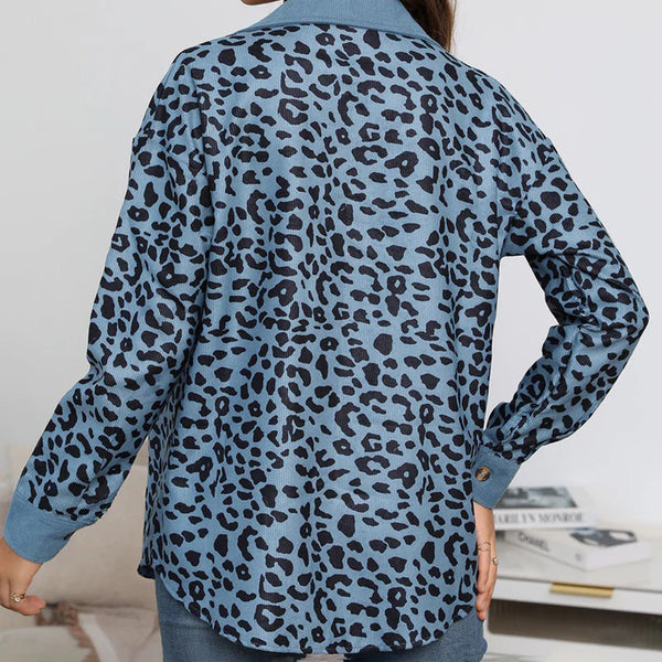 Leoparden-Print Overshirt | Wild Street Style | Trendy & Lässig