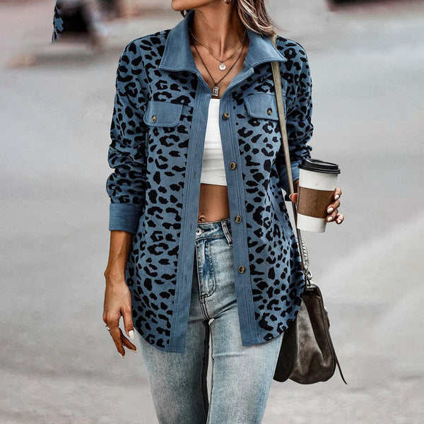 Leoparden-Print Overshirt | Wild Street Style | Trendy & Lässig