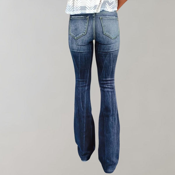 Distressed Bootcut Jeans | Vintage-Risse | Casual Street Style