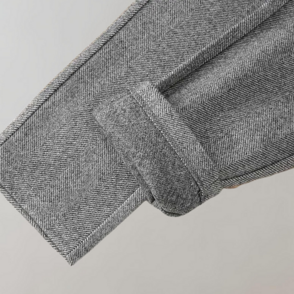 Strukturierte Wollhose mit High-Waist | Zeitloser Chic | Herbst-Winter Essential