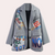 Oversize-Blazer mit Graffiti-Print | Urban Art Style | Laut & Kreativ