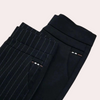 High Waist Stretch-Hose mit Pinstripe-Look | Business-Chic | Komfort trifft Klasse