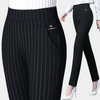 High Waist Stretch-Hose mit Pinstripe-Look | Business-Chic | Komfort trifft Klasse