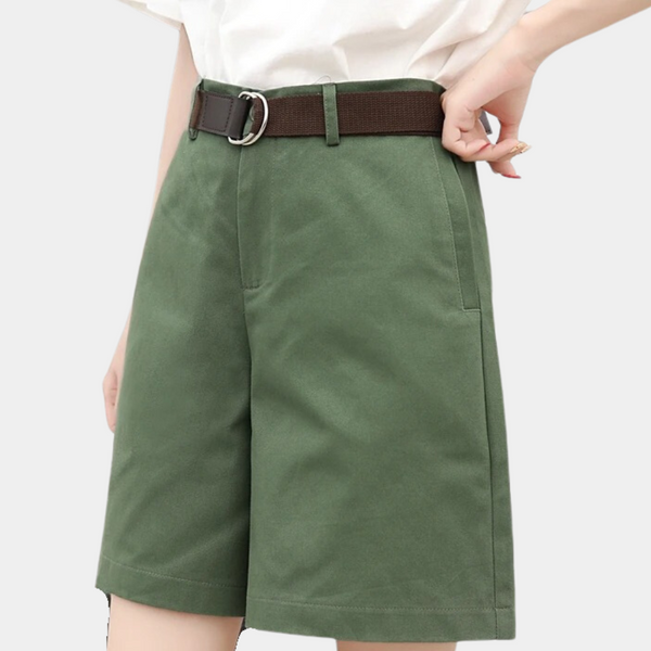 Tailored Bermuda Shorts mit Gürtel | Clean Fit | Summer Classic