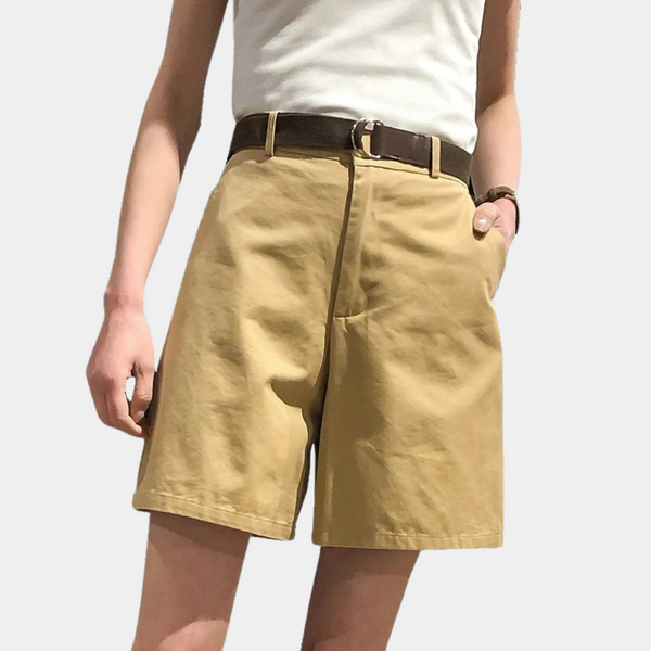 Tailored Bermuda Shorts mit Gürtel | Clean Fit | Summer Classic