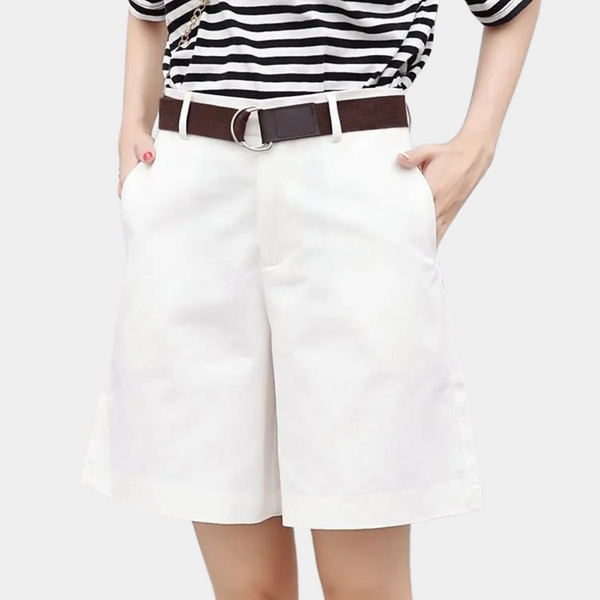 Tailored Bermuda Shorts mit Gürtel | Clean Fit | Summer Classic