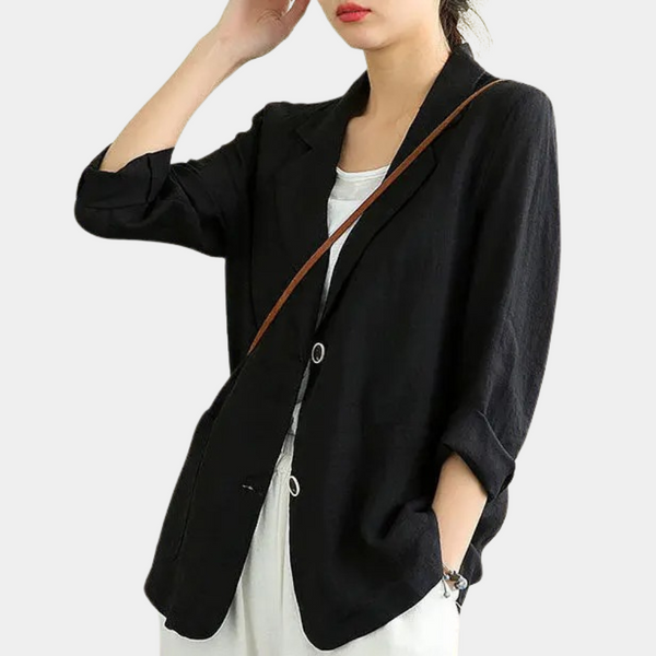 Leinenblazer im Casual Fit | Easy Everyday Look | Leicht & Natürlich