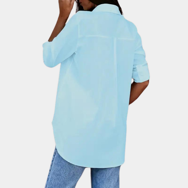 Weite Bluse im Boyfriend-Stil | Lockerer Chic | Legere Eleganz in vielen Farben