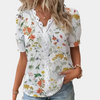 Bluse mit Blumenprint & Spitzenausschnitt | Romantisc h& Frisch | Sommer-Favorit für jeden Tag