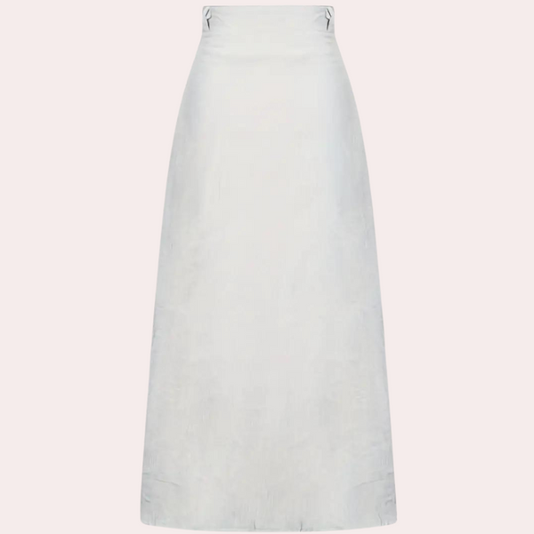 Plissee Midirock mit Knopfleiste | Leicht & Luftig | Boho Summer Vibes