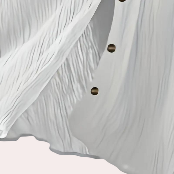 Plissee Midirock mit Knopfleiste | Leicht & Luftig | Boho Summer Vibes