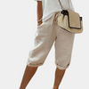 Linen Blend Bermuda Shorts | Casual Summer Cool | Relaxed Fit