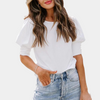T-Shirt mit Puffärmeln | Feminine Basics | Soft & Stylisch