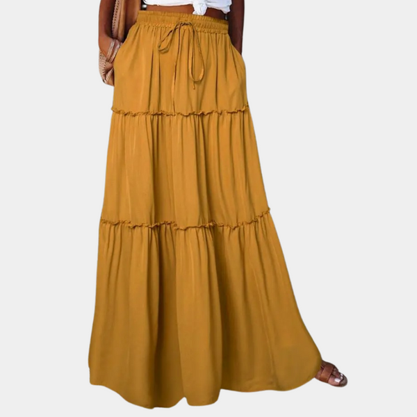 Boho Maxirock mit Volantstufen | Flowy Fit | Summer Romance