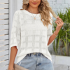 Strickshirt mit Lochmuster | Luftig & Modern | Sommer Must-Have