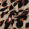 Leopard Print Midirock | Satin-Style | Animal Chic für Day & Night