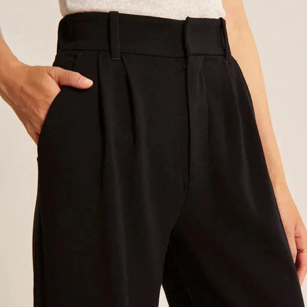 Everyday Tailored Trousers | Soft Drape | Urban Minimalism
