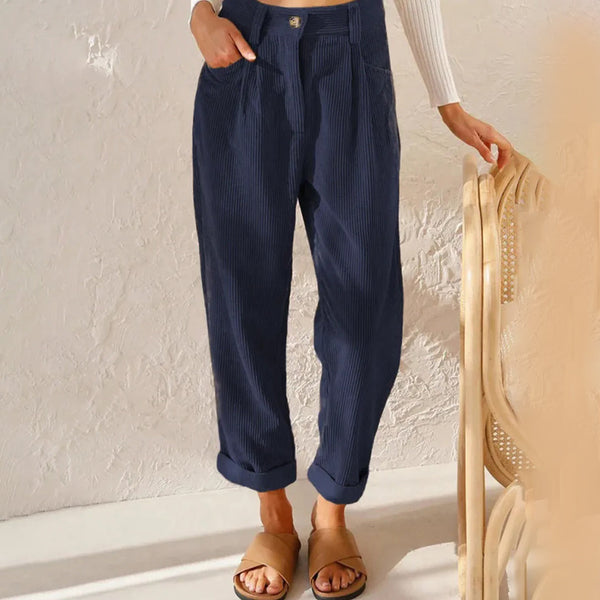 Leinenhose mit Elastikbund | Luftig & Lässig | Sommer Must-have