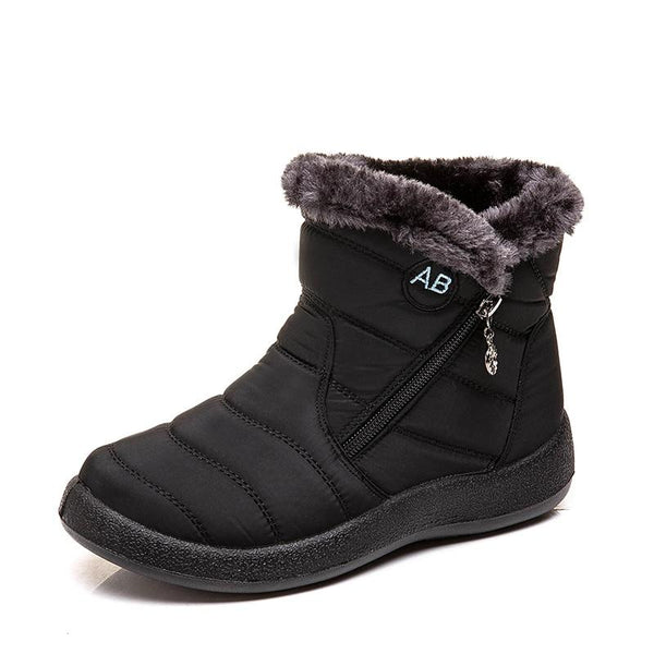 Winter-Boots mit Kunstfell | Wasserdicht | Warm und Bequem