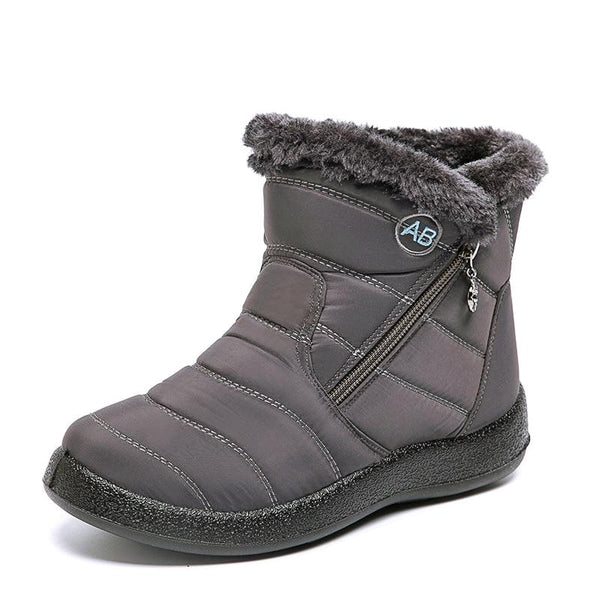 Winter-Boots mit Kunstfell | Wasserdicht | Warm und Bequem