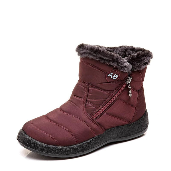 Winter-Boots mit Kunstfell | Wasserdicht | Warm und Bequem