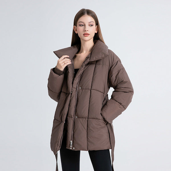 Taillierte Steppjacke mit Gürtel | Wärmend und Elegant | Perfekt für Winter