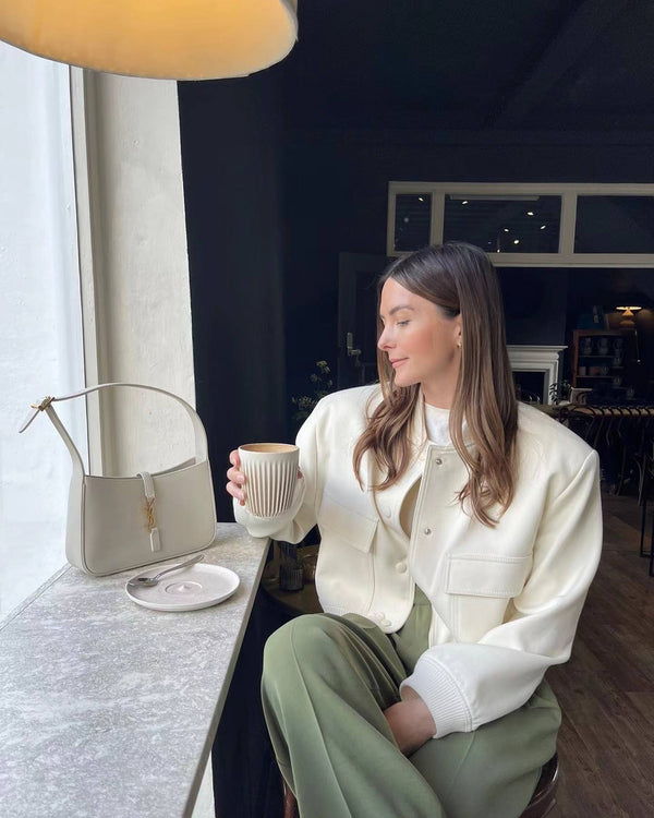 Kurze Kunstlederjacke | Modern & Vielseitig | Perfekt für jede Jahreszeit