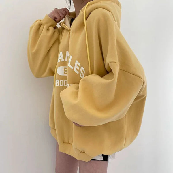 Oversized Hoodie mit Print | Lässiger Stil | Perfekt für Freizeit und Streetwear | Kuscheliger Stoff