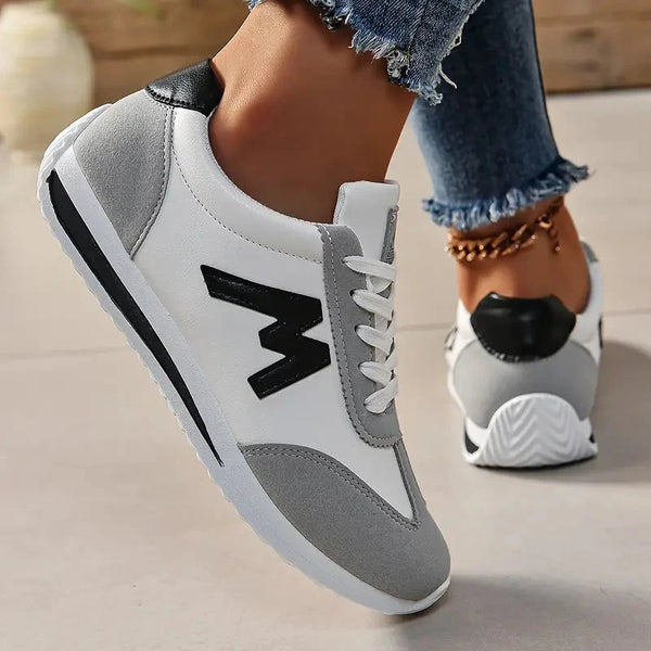 Retro-inspirierte Sneakers mit Farbdetail | Stylisch & Bequem | Perfekt für Alltag & Freizeit