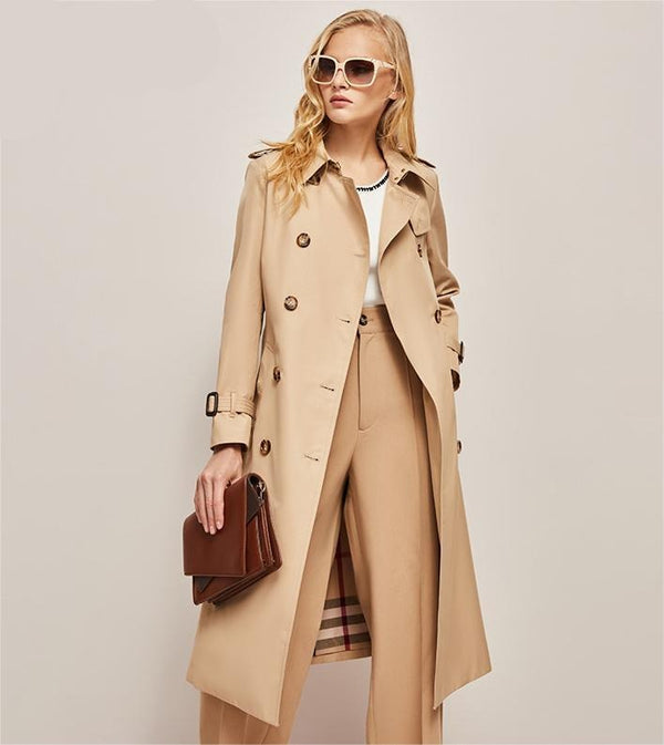 Klassischer Trenchcoat | Eleganter Stil | Vielseitig für jede Gelegenheit