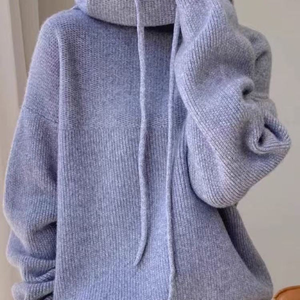 Damen-Kapuzenpullover aus Flauschmaterial | Kuschelig | Warm und Modisch
