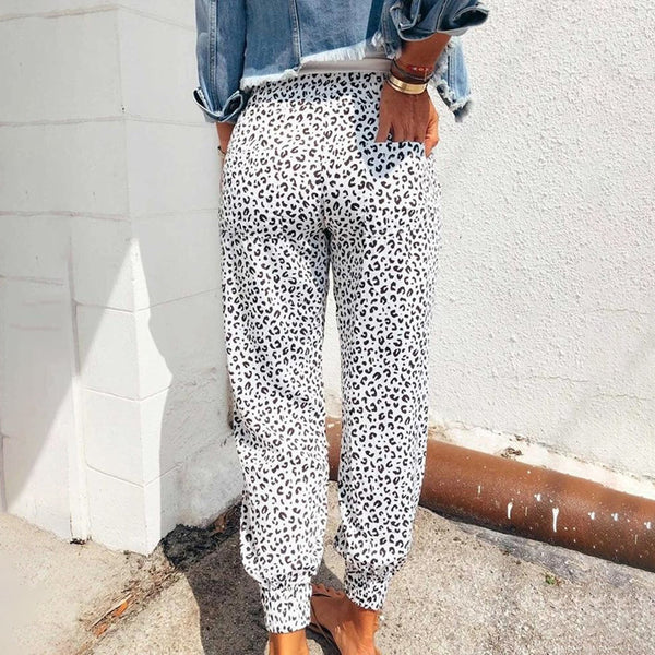 Leopard Print Jogger | Urban Street Style | Cozy Statement Piece