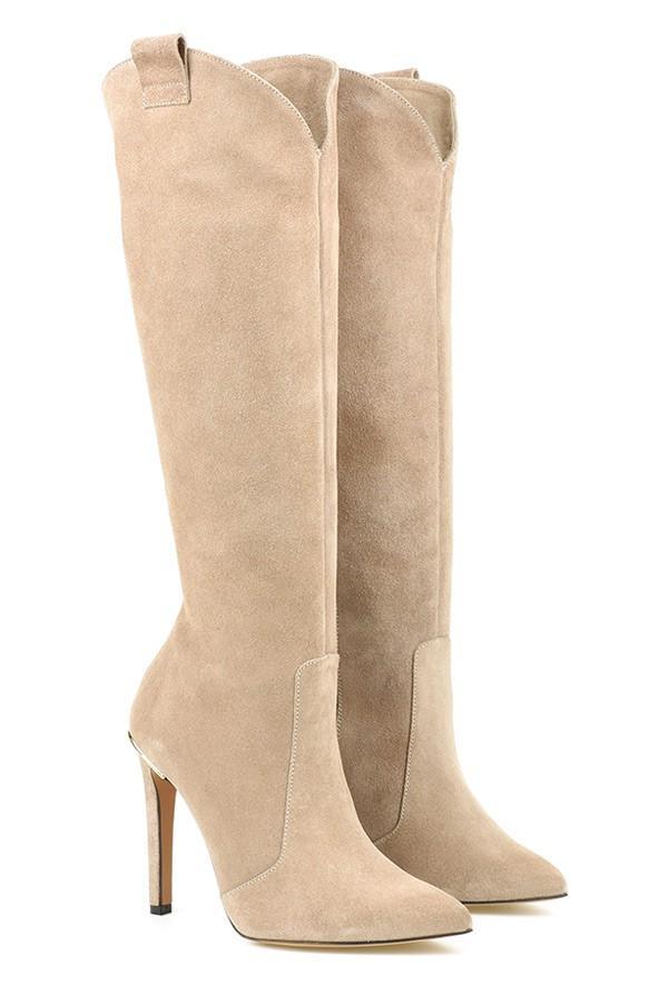 Damen-Overknee-Stiefel mit hohem Absatz | Elegant | Modisch und Vielseitig