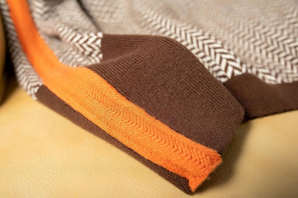 Oversize-Strickpullover mit Kontrastdetails | Modern und Bequem | Perfekt für Herbst und Winter