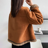 Shearling-Jacke mit Teddy-Innenfutter | Stylisch und warm | Perfekt für kalte Tage