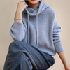 Damen-Kapuzenpullover aus Flauschmaterial | Kuschelig | Warm und Modisch