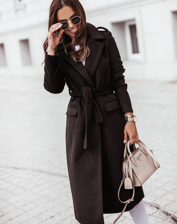 Eleganter Trenchcoat mit Gürtel | Klassisch & Zeitlos | Perfekt für Herbst & Winter