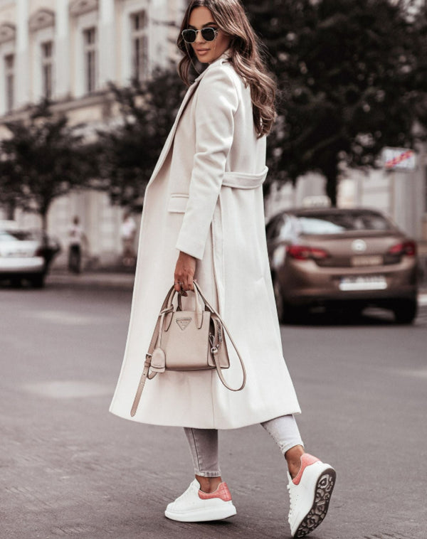 Eleganter Trenchcoat mit Gürtel | Klassisch & Zeitlos | Perfekt für Herbst & Winter