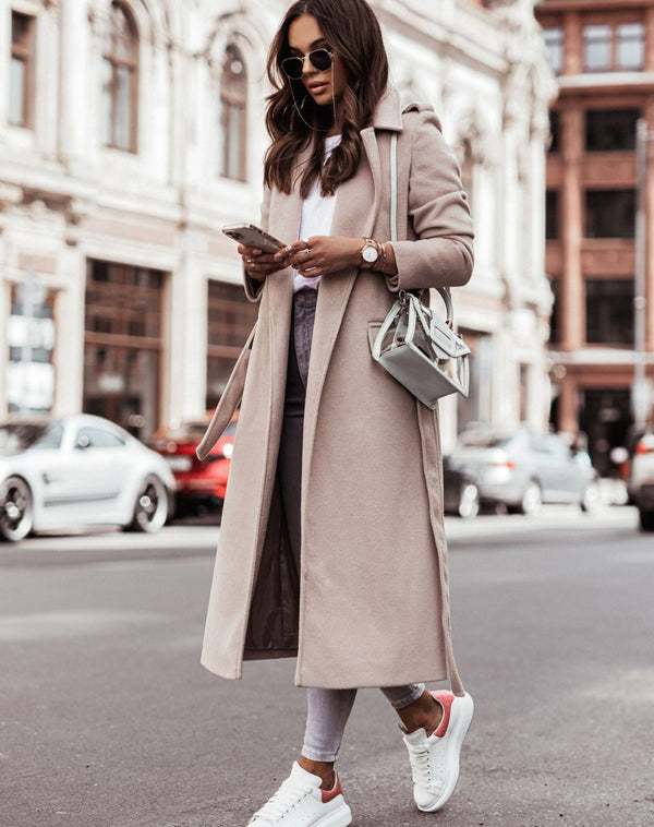 Eleganter Trenchcoat mit Gürtel | Klassisch & Zeitlos | Perfekt für Herbst & Winter