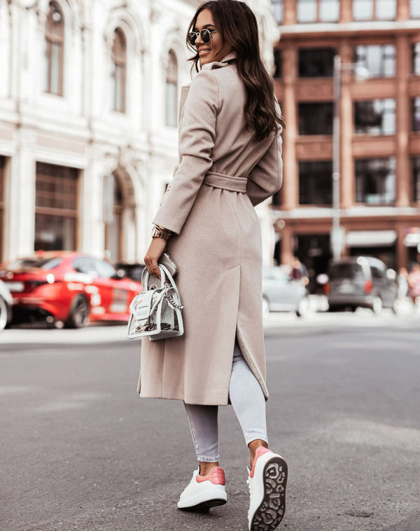 Eleganter Trenchcoat mit Gürtel | Klassisch & Zeitlos | Perfekt für Herbst & Winter