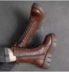 Combat-Stiefel | PU-Leder | Robust und Modern